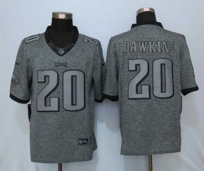 Nike Limited Philadelphia Eagles #20 Dawkins Gray Men's Stitched Gridiron Gray Jersey,We sell and wholesale Nike Limited Philadelphia Eagles #20 Dawkins Gray Men's Stitched Gridiron Gray Jersey on line form chian!